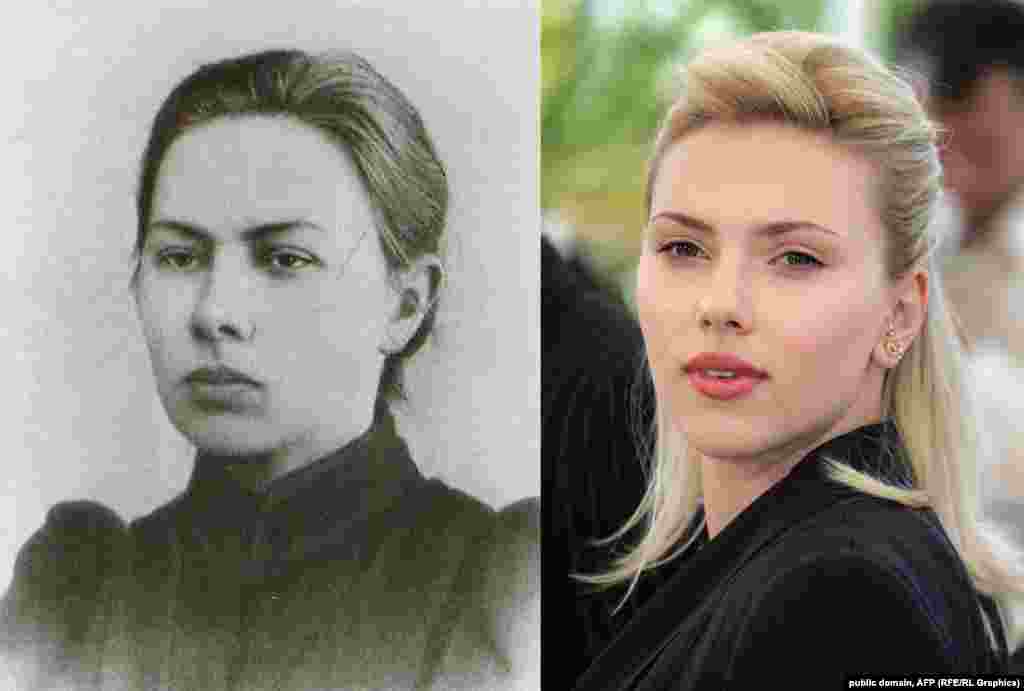 Надежда Крупская &ndash; Скарлетт Йоханссон могла бы дополнить свой образ Черной Вдовы ролью революционерки и жены Ленина. ​