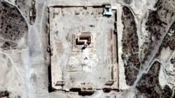 Снимки со спутника подтвердили уничтожение "ИГ" храма в Пальмире
