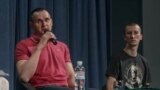 KYIV, UKRAINE – The first press conference of Sentsov and Kolchenko, 10Sep2019