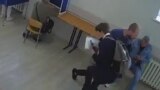 Election Observer Sucker Punched In St. Petersburg video grab 1