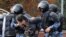 Police have shut off many areas in central Moscow.
