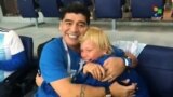 Как Марадона встретился с юным поклонником из России