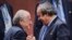 Президент FIFA Йозеф (Зепп) Блаттер и президент UEFA Мишель Платини 