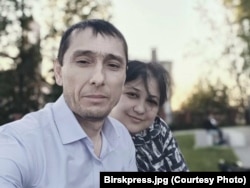 Шухрат Давлятов с женой