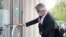 RUSSIA -- Michael Calvey, U.S. investor and founder of the Baring Vostok private equity group, wearing a protective mask arrives at a court in Moscow, May 7, 2020