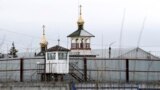 RUSSIA -- A view shows an Orthodox church on the grounds of the penal colony N2, where Kremlin critic Aleksei Navalny has been transferred to serve a two-and-a-half year prison term for violating parole, in the town of Pokrov, February 28, 2021