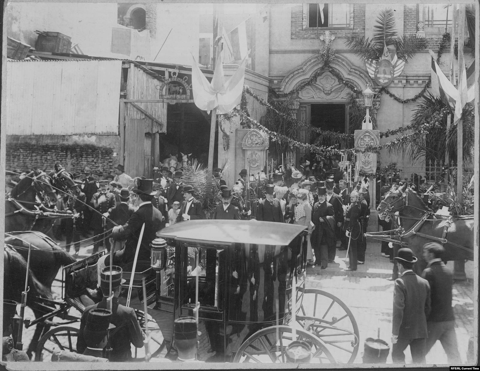 6 октября 1901 года. Освящение Свято-Троицкой церкви в Буэнос-Айресе. Фото: Национальный архив Аргентины