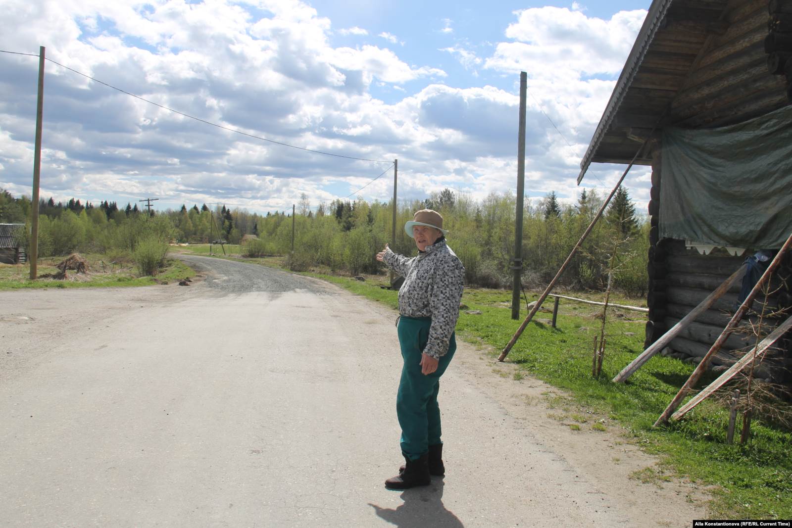 Съемочная площадка фильма "Огонь" будет находиться в двухстах метров от дома Анны Кузнецовой. Фото: Алла Константинова