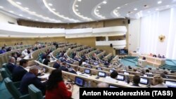 Заседание Совета Федерации в России (иллюстративное фото)