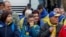Жители Олешек прибыли в Украину
