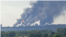 Russia. Nizhnekamsk, photo of a burning oil refinery