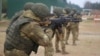 Белорусская армия проводит тренировки