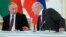 Владимир Путин и Александр Лукашенко