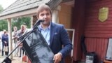 Belarus - Award named after Vasil Bykau, Hleb Labadzenka, Bychki, 23Jun2018
