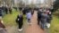 Belarus - People honor memory of Raman Bandrenka who died in Minsk on November 12 after being beaten by unknown people and taken to the police, Hrodna, 15Nov2020