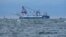 GERMANY -- The Russian pipe-laying ship "Fortuna" is seen in the Mecklenburg Bay ahead of the resumption of Nord Stream 2 gas pipeline construction near Insel Poel, January 14, 2021