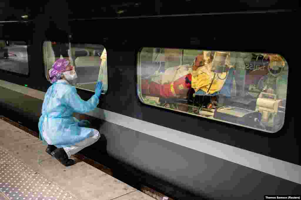 Во Франции заболевших коронавирусной инфекцией пациентов отправляли домой в другие части страны на специальных скоростных поездах