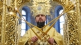 UKRAINE – Metropolitan Epifaniy (Dumenko), newly elected head of the Orthodox Church of Ukraine, at the St. Michael's Golden-Domed Cathedral in Kyiv, December 16, 2018