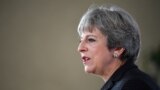 ITALY -- Britain's Prime Minister Theresa May gives a speech in Complesso Santa Maria Novella, Florence, Italy September 22, 2017