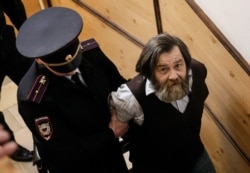 Сергей Мохнаткин в суде, 2014 год