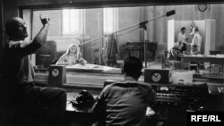Первая студия Радио Свободная Европа. Мюнхен, 1950-е годы