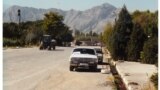 Дорога между Баткеном (Кыргызстан) и Исфарой (Таджикистан) 
