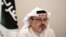 BAHRAIN -- General manager of Alarab TV, Jamal Khashoggi, looks on during a press conference in the capital Manama, December 15, 2014