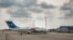 UKRAINE, KIEV – a plane aboard which delivered to Kyiv Ukrainians released from prison in Russia as part of a large exchange, 12Sept2019