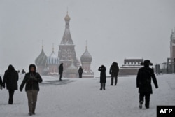 Красная площадь, Москва, 19 февраля 2026 года, фото AFP