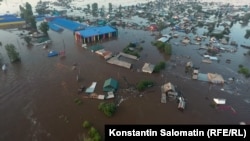 Наводнение в Тулуне 