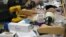 U.S. -- Lab for constructing prosthetic limbs for Iraq war veterans at Walter Reed Army Medical Center, Dec2006
