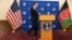 Afghanistan --- U.S. Secretary of State Antony Blinken during a Press conference in US embassy of Kabul 