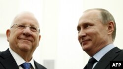 Реувен Ривлин и Владимир Путин, 16 марта 2016