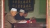 China -- Ethnic Kazakhs pray in mosque of a Chinese autonomous region Xinjiang Uyghur Province 