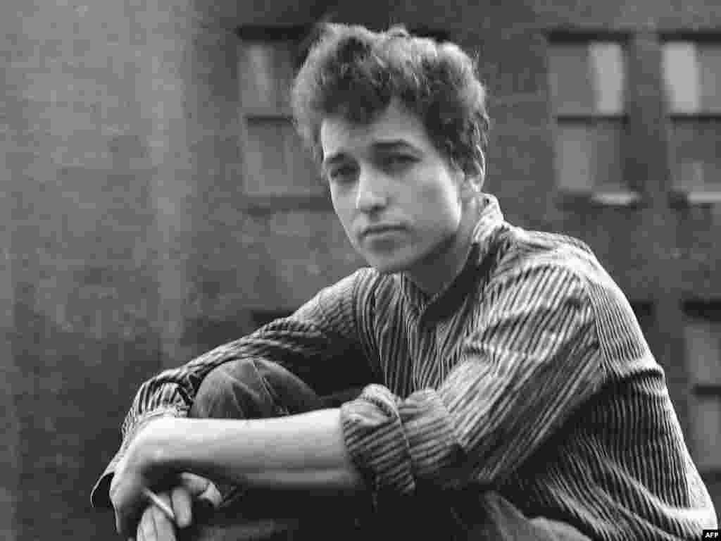 Дилан в начале 1960-х в Нью-Йорке.