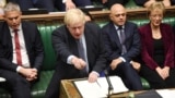 Борис Джонсон в парламенте 19 октября 2019 года. Фото: Reuters