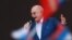 Russia -- famous Russain director Nikita Mikhalkov sings during concert on the Red Square in Moscow on June 12, 2017