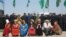 turkmenistan. women at mass-event