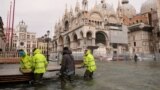 В Венеции самое сильное наводнение за последние несколько десятков лет