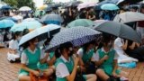 Студенты из двухсот вузов Гонконга вышли на улицы