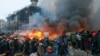 Годовщина пожара в Доме профсоюзов в Киеве. Как и для чего восстановили здание, сгоревшее во время Майдана