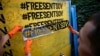 Французские режиссеры проводят голодовку перед посольством России в поддержку Сенцова