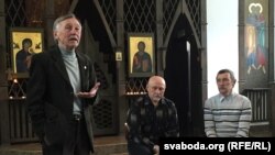 Николай Попеко на вручении "Медовой премии", февраль 2016 года