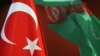 Turkey/Turkmenistan -- Turkish/Turkmen combined flags