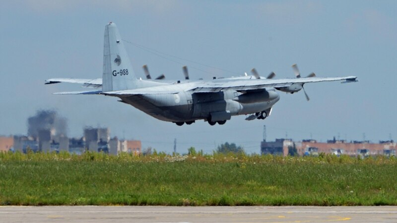 На границе Грузии и Азербайджана разбился турецкий военно-транспортный самолет