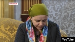 Айшат Инаева на встрече с Рамзаном Кадыровым