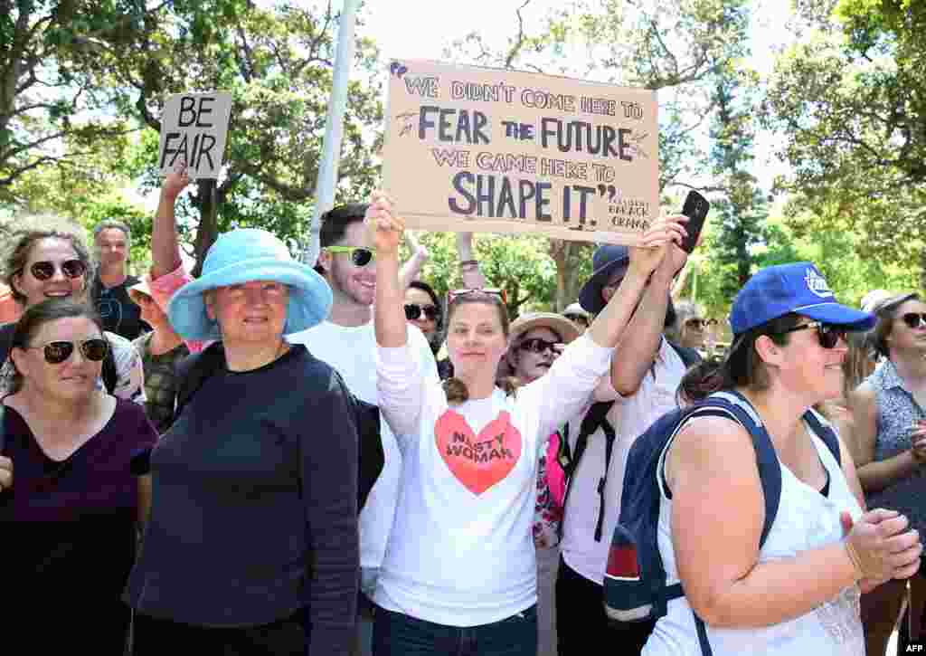 Марш женщин в Сиднее, Австралия