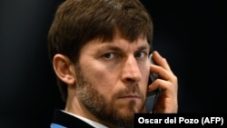 Руслан Эдельгериев на конференции ООН по изменению климата в Мадриде в 2019 году