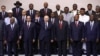 Владимир Путин и главы делегаций государств – участников первого саммита "Россия – Африка". Сочи, 24 октября 2019 года