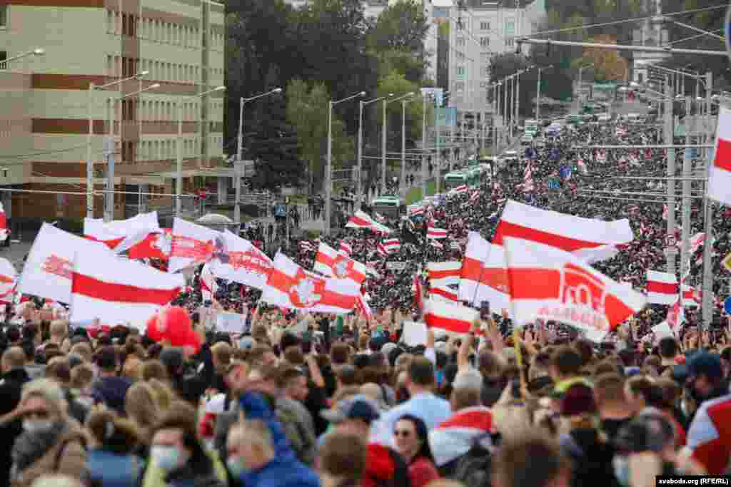Марш в Минске